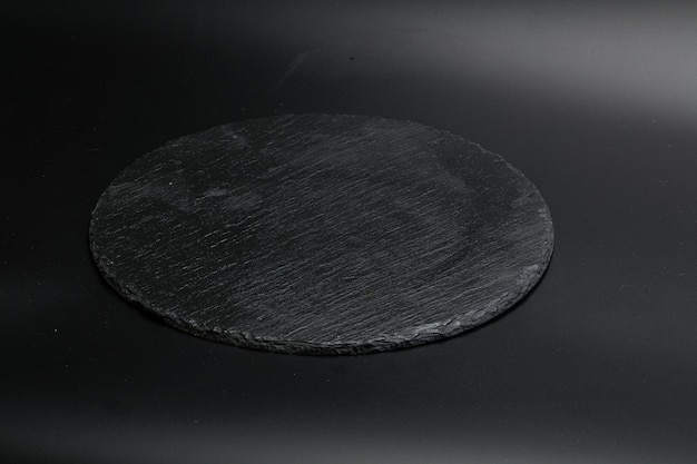 Black stone table plate for kitchen