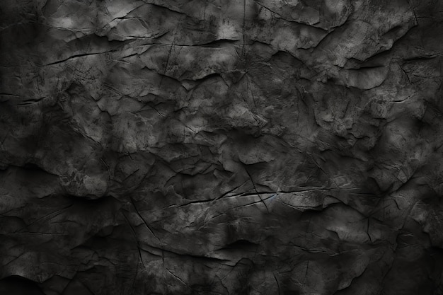 Black stone texture background Abstract black and white background with copy space