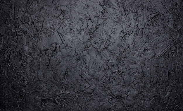 Black stone texture, dark slate background