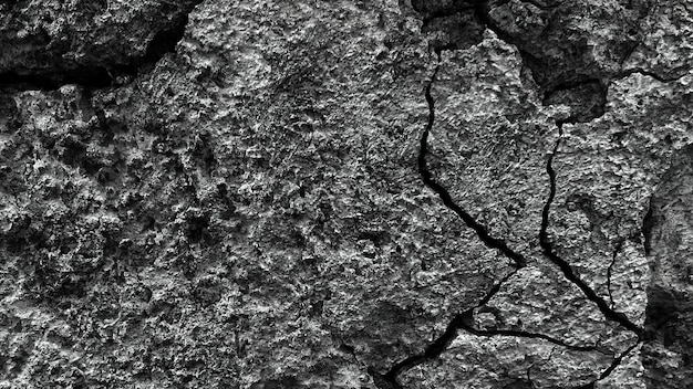 Black stone wallpaper background, dirt in monochrome