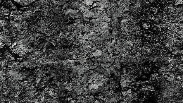 Black stone wallpaper background, dirt in monochrome