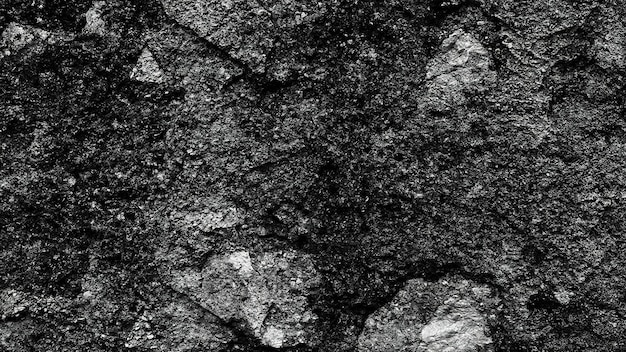 Black stone wallpaper background, dirt in monochrome