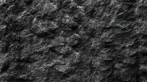 Foto sfondo di carta da parati in pietra nera, sporco in bianco e nero