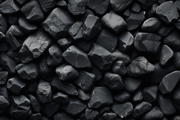 Black stones background