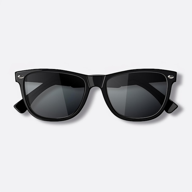 черные солнцезащитные очки для защиты глаз