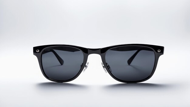 black sunglasses isolated on white background