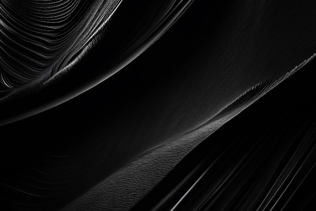 Black synthetic leather texture abstract background