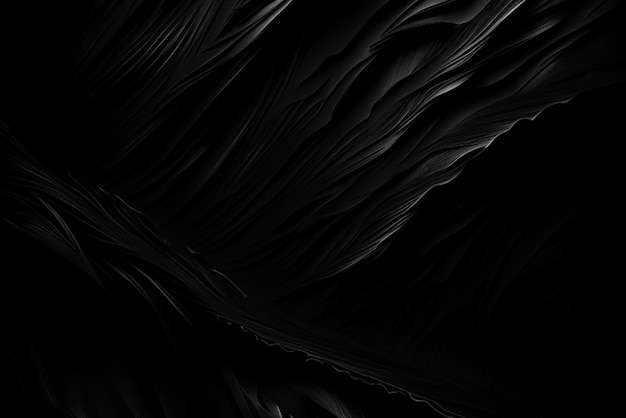 Black synthetic leather texture abstract background