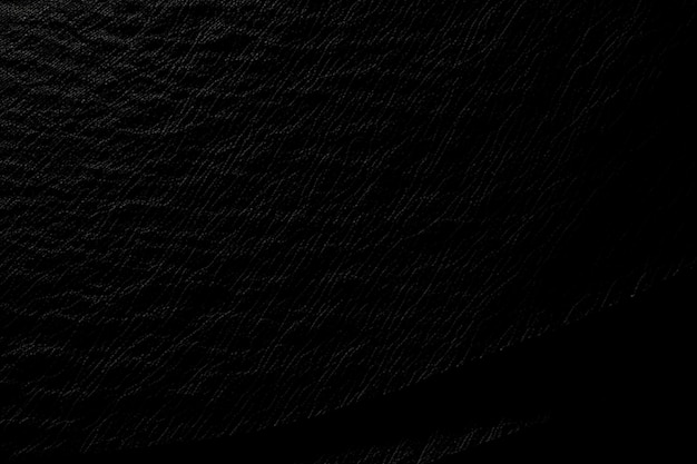 Black synthetic leather texture abstract background