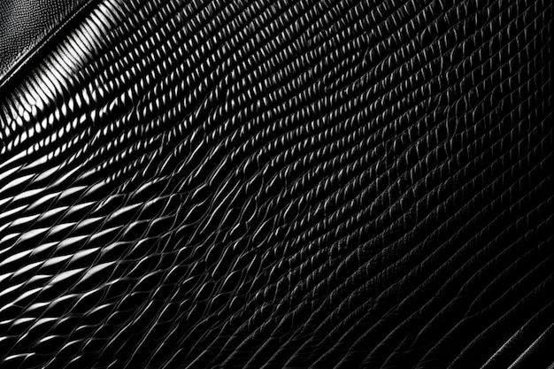 Black synthetic leather texture abstract background