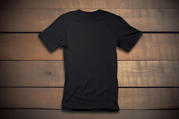 black t shirt for your designs mockup t shirt mockup