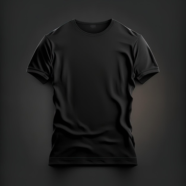 A black t shirt