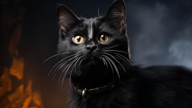 black tabby HD wallpaper photographic image