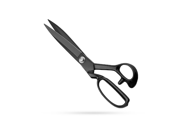 Black tailor's scissors