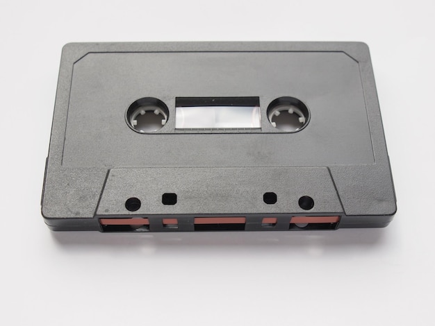 Black tape cassette