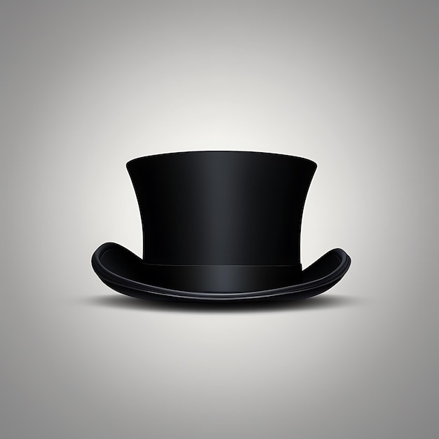 Photo black top hat