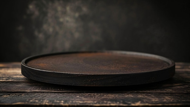 a black tray with a handle that says  the word  on it