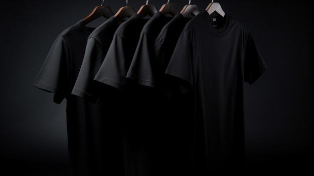 Black Tshirt for advertisment