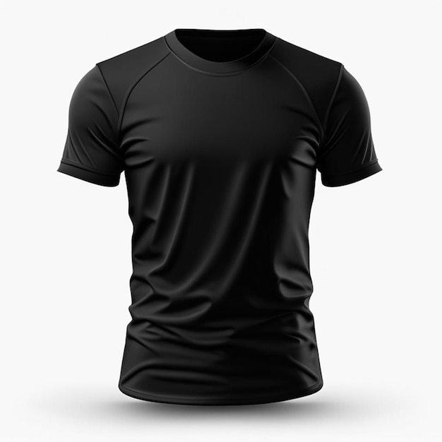 Black tshirt mockup design or white t shirt mockup design