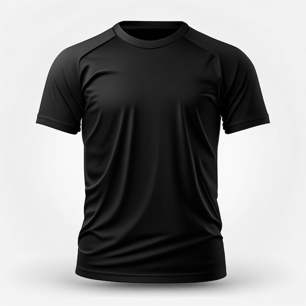 Black tshirt mockup design or white t shirt mockup design