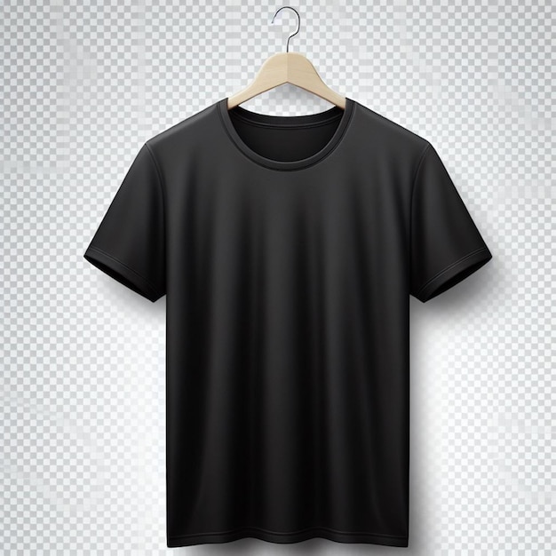 black Tshirt mockup