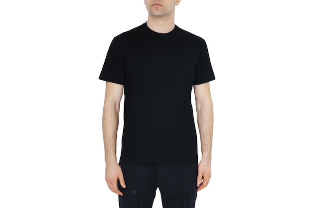 Black tshirts with copy space