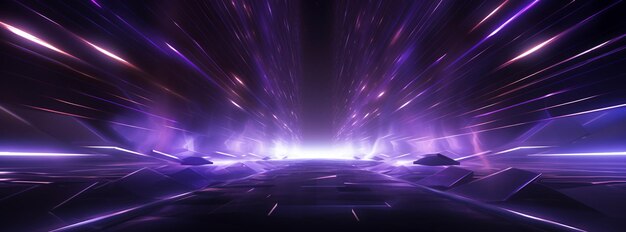 Black violet tech futuristic banner background