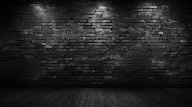 Black wall background