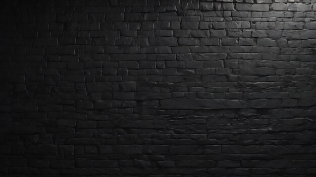 Фото Черная стена с грубой текстурой фона старый графитный фон, освещенный солнечными лучами ai g