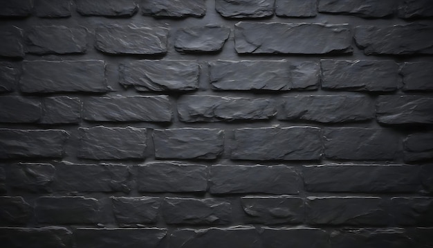 Black wall with texture textured wall wallpaper generated by AI