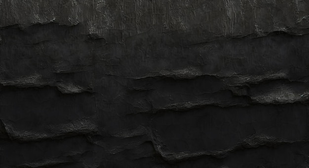 A black wall with a textured surface