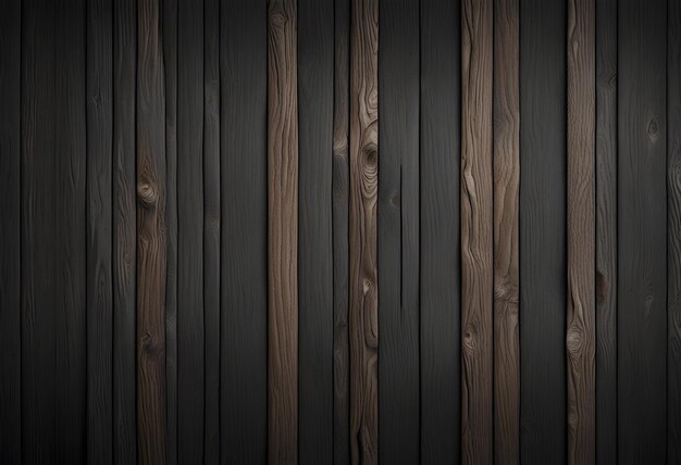 Photo black wall wood texture background