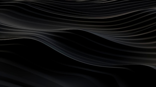 Black wave background