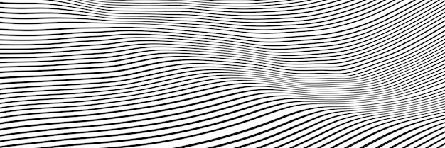 Black and white abstract background Stripped lines