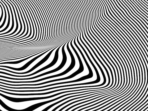 Photo black and white abstract background stripped lines