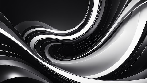 black and white abstract luxury background