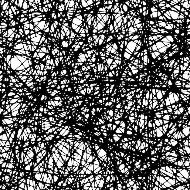 Photo black and white abstract pattern of a wire mesh dotty world contemporary art