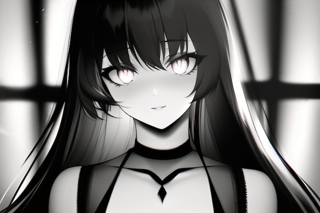 Black and White Anime