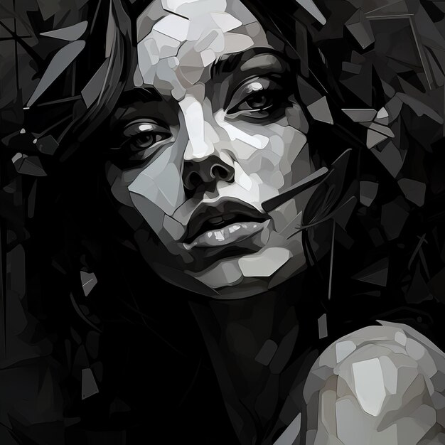 Photo black and white art illustration by nino ruinas