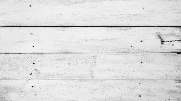 Black and white background of old wooden boards