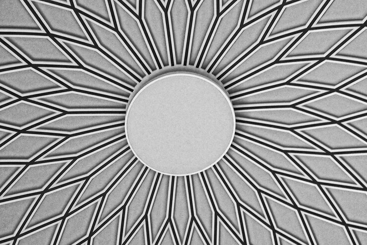 Photo black and white background in the original abstract interesting pattern