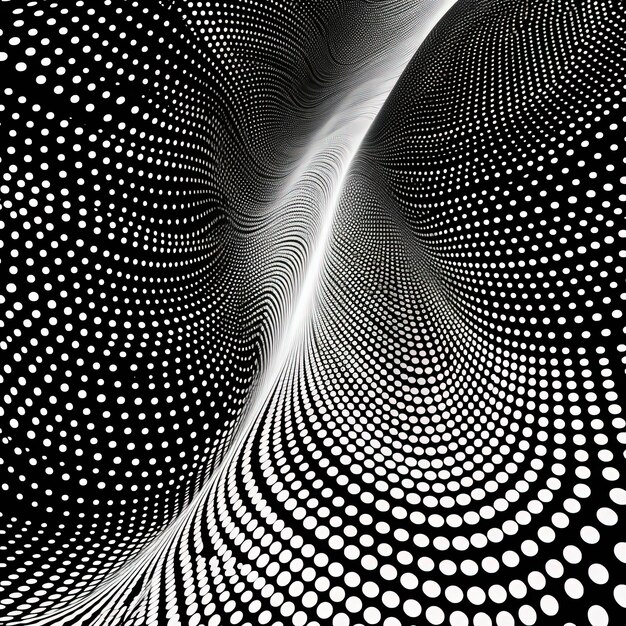 a black and white background with small dots in the style of carsten holler