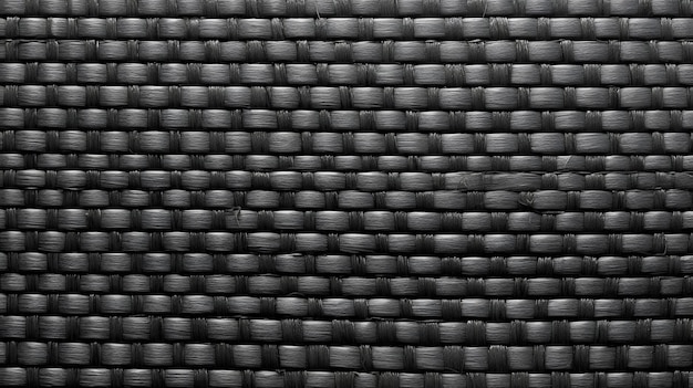 黒と白のバスケット織りパターン