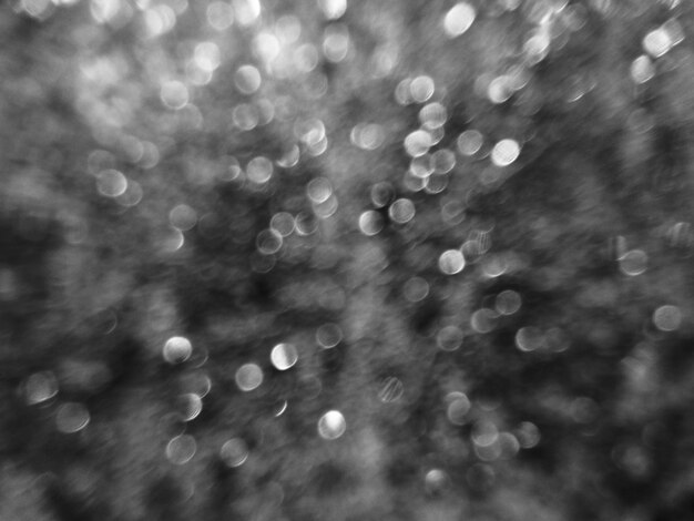 Black and white bokeh abstract background with blur vision