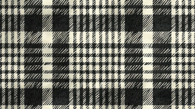 Black and White A Classic Houndstooth and Tweed Pattern