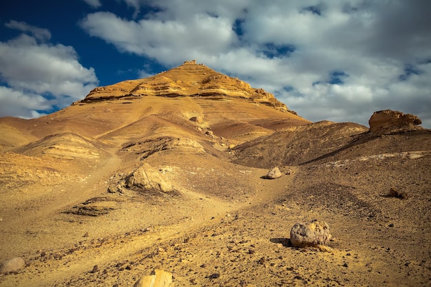 Black and White Desert  Baharia Egypt