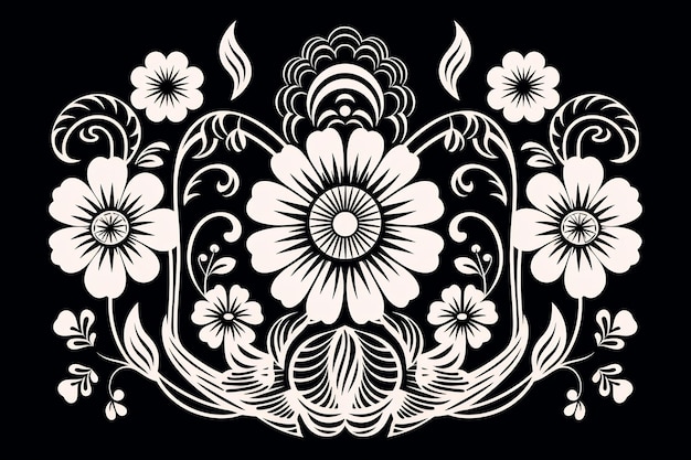 a black and white drawing of a flower with the words " flowers ".