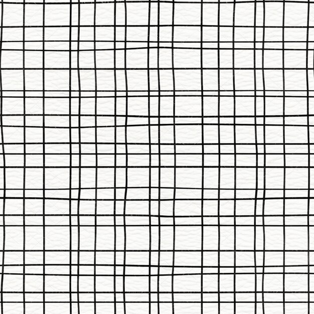 a black and white drawing of a grid of lines generative ai