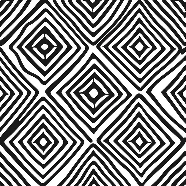 Photo a black and white geometric pattern