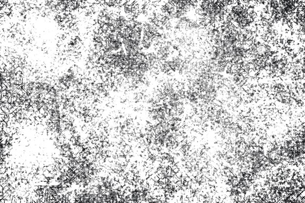 Black and white grunge Distress overlay texture Abstract surface dust and rough dirty wall backgro